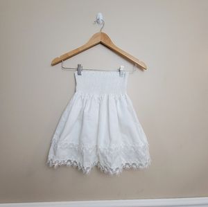 Peixoto Belle Smocked Tiered Mini Skirt Size S